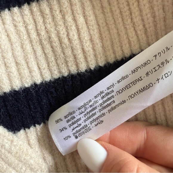 Zara Striped Knit Vest Size Medium - Picture 10 of 10